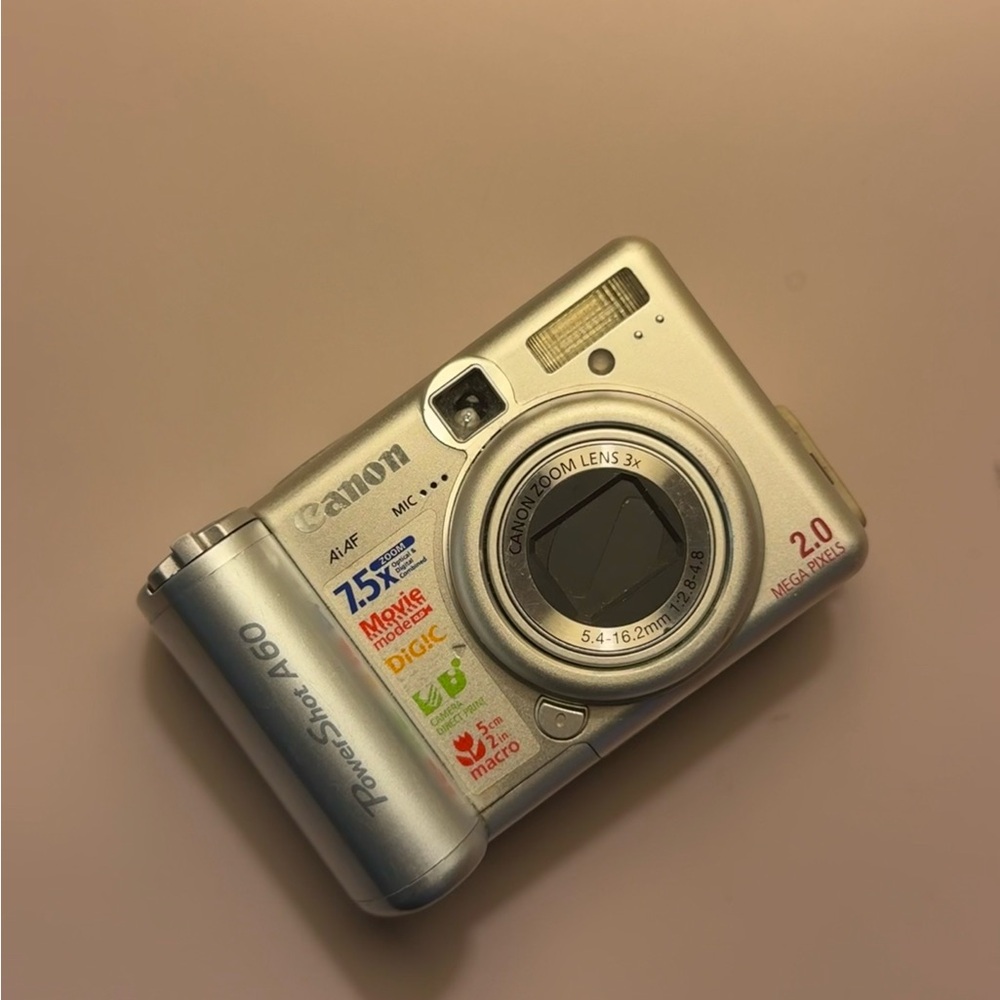 Canon PowerShot A60 Silver Digital Camera